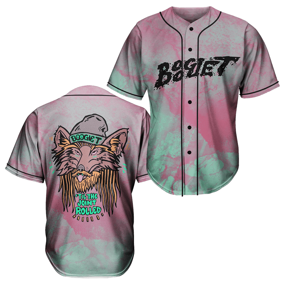 Boogie T Merch Boogie T Til The Joint Rolled Baseball Jersey Good Father's Day Presents