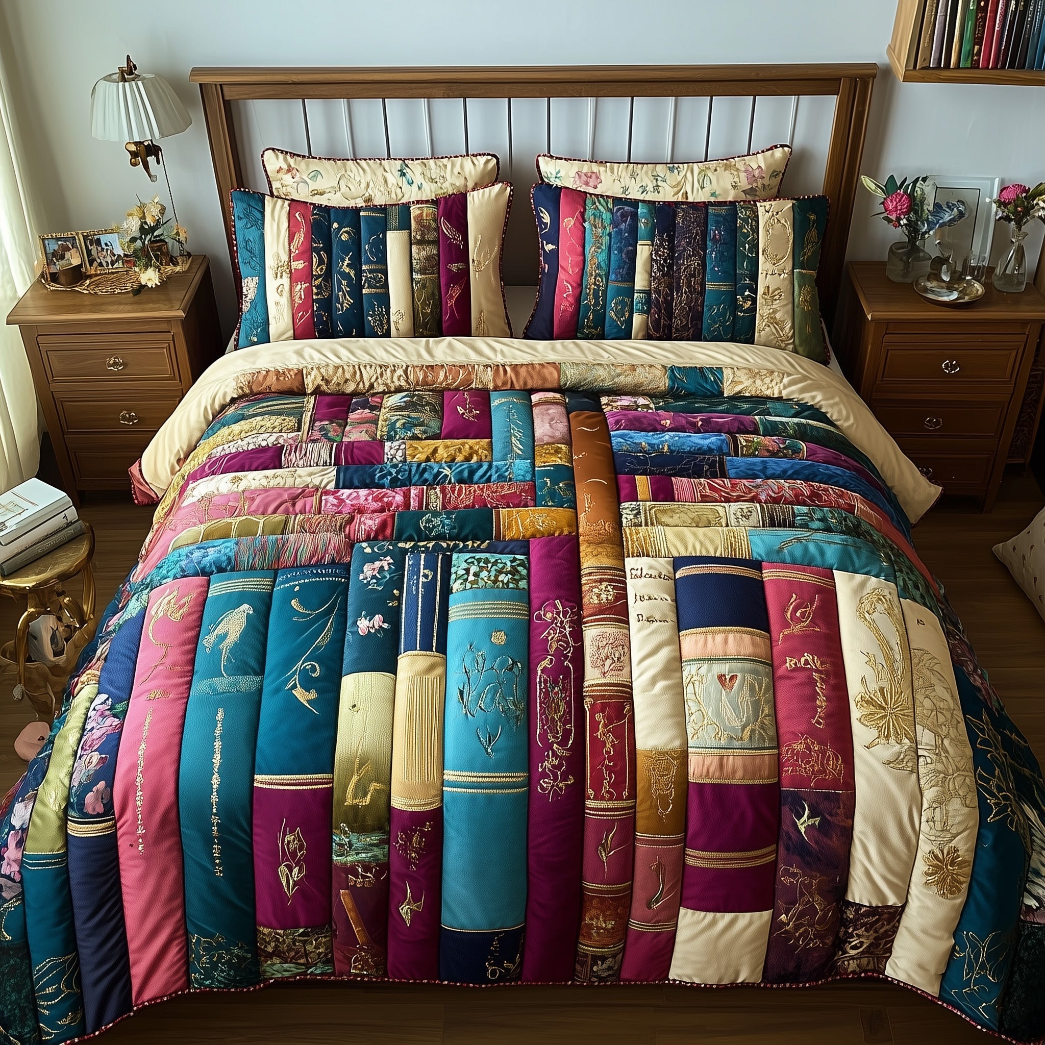 Book Haven Duvet Cover Set Merch For Daily Comfort