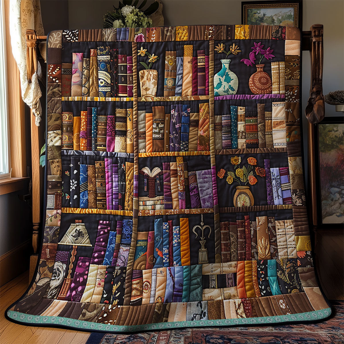 Book Lovers Quilt Blanket Throws For Couch Cute Mothers Day Gifts