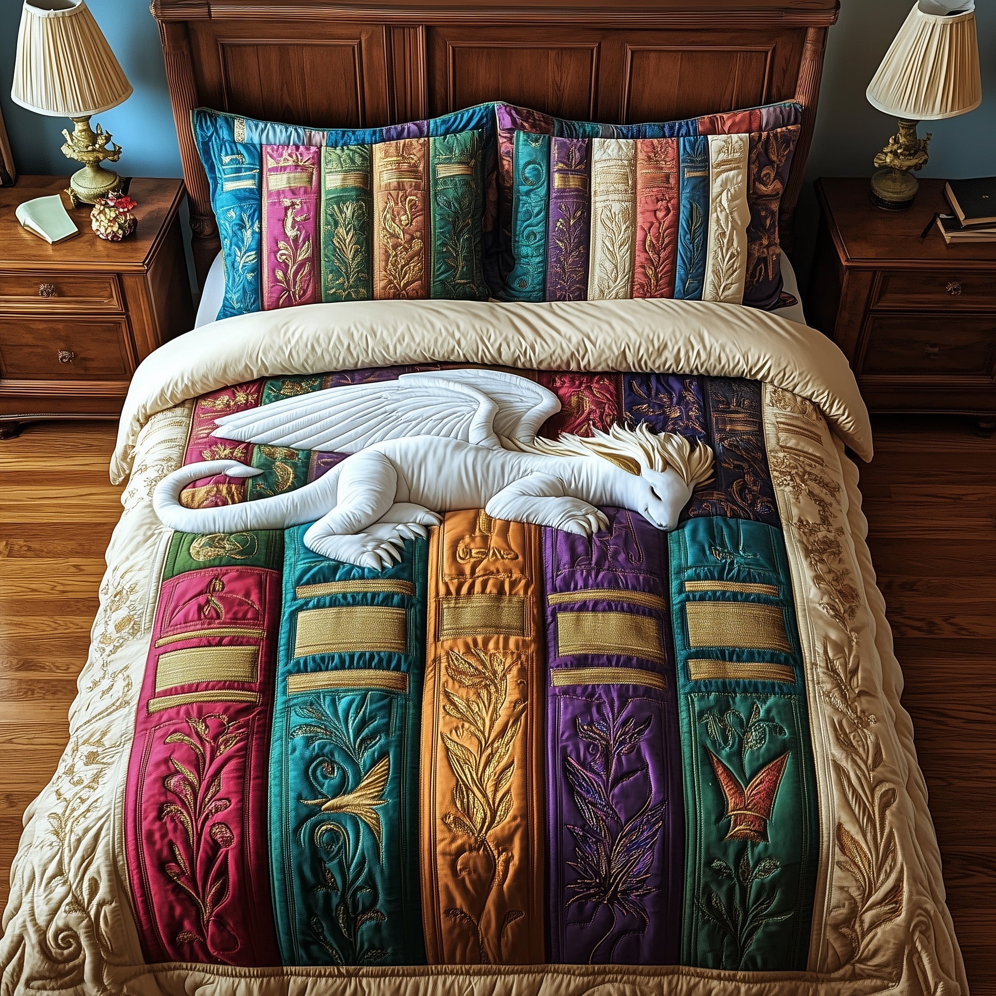Book Nest Duvet Cover Set Birthday Merch Gift