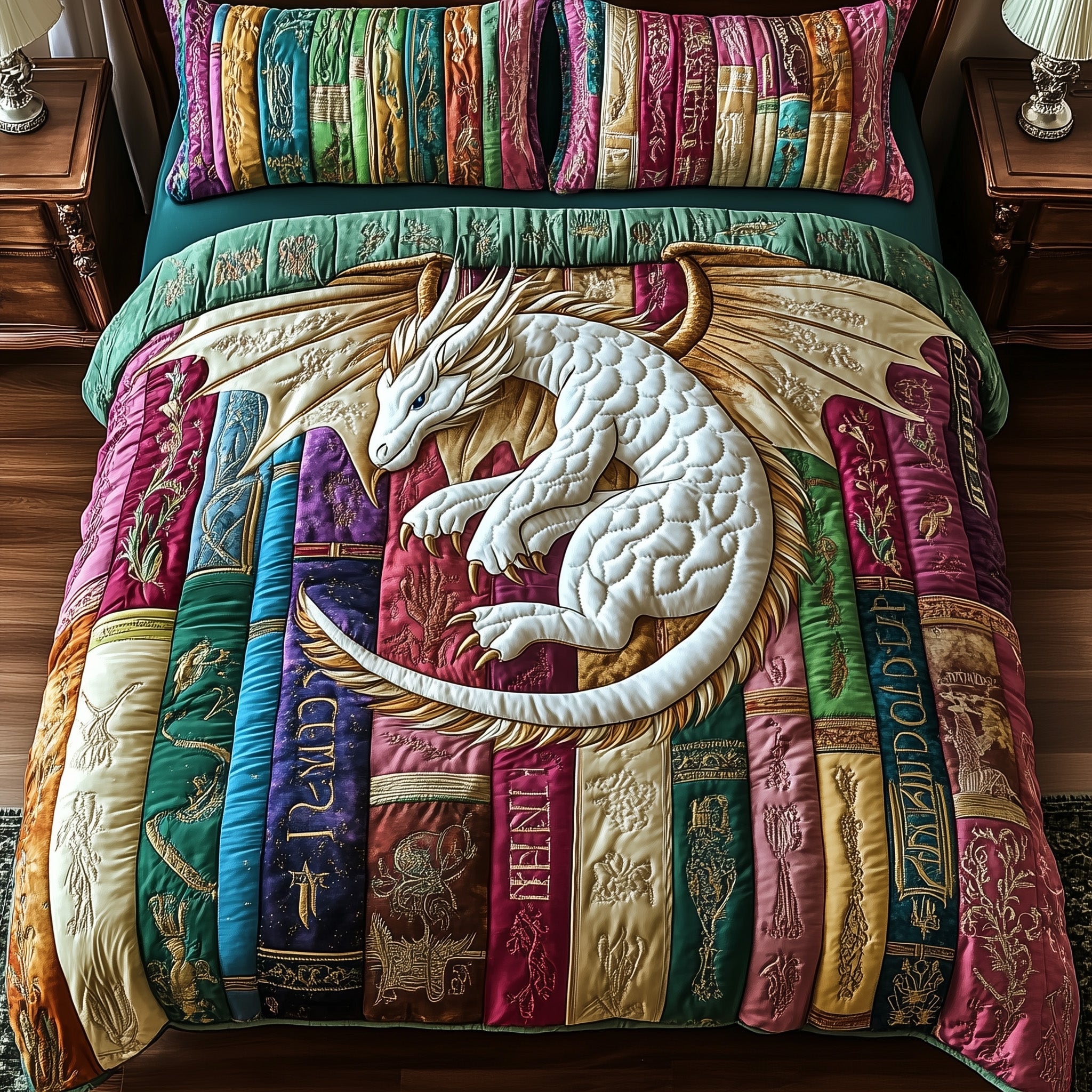 Book Nest Duvet Cover Set Easy To Clean Merch