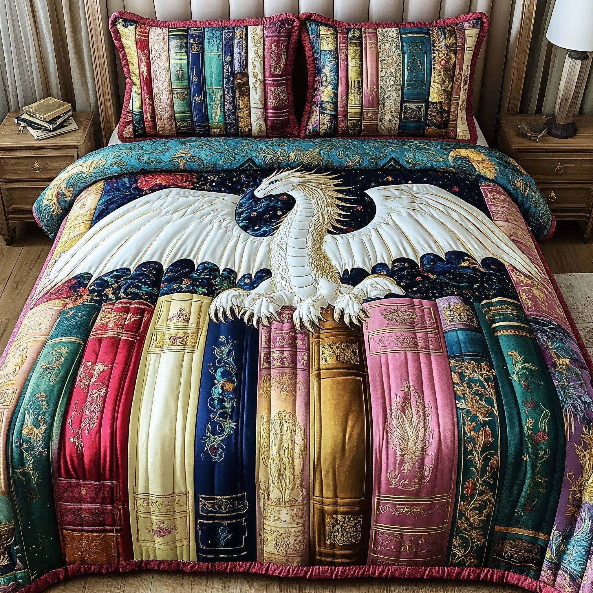 Book Nest Duvet Cover Set Practical Merch Choice