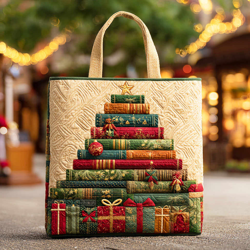 Book Pine Forest Quilted Tote Bag Awesome Gifts For Book Lovers