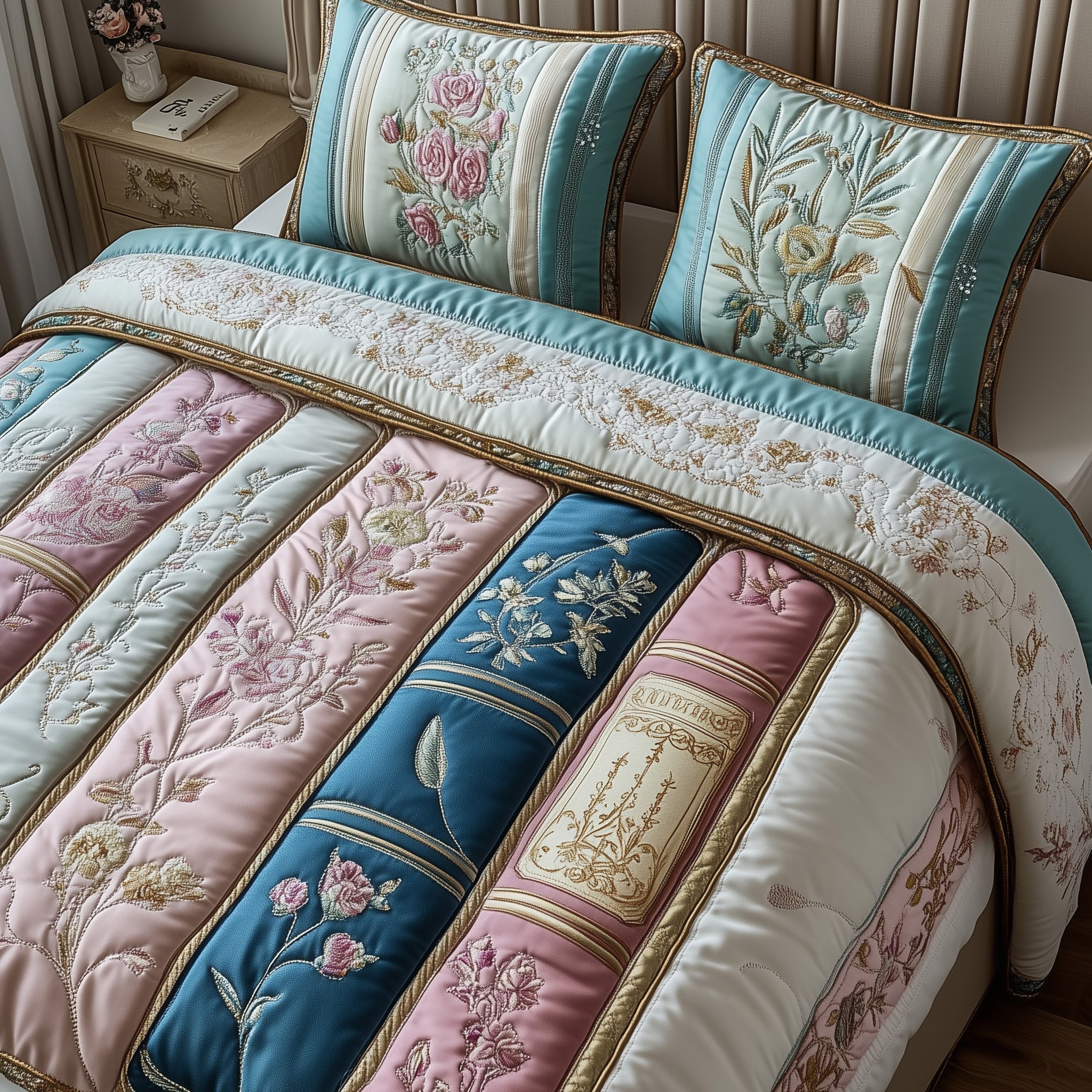 Bookish Duvet Cover Set Graduation Merch Gift