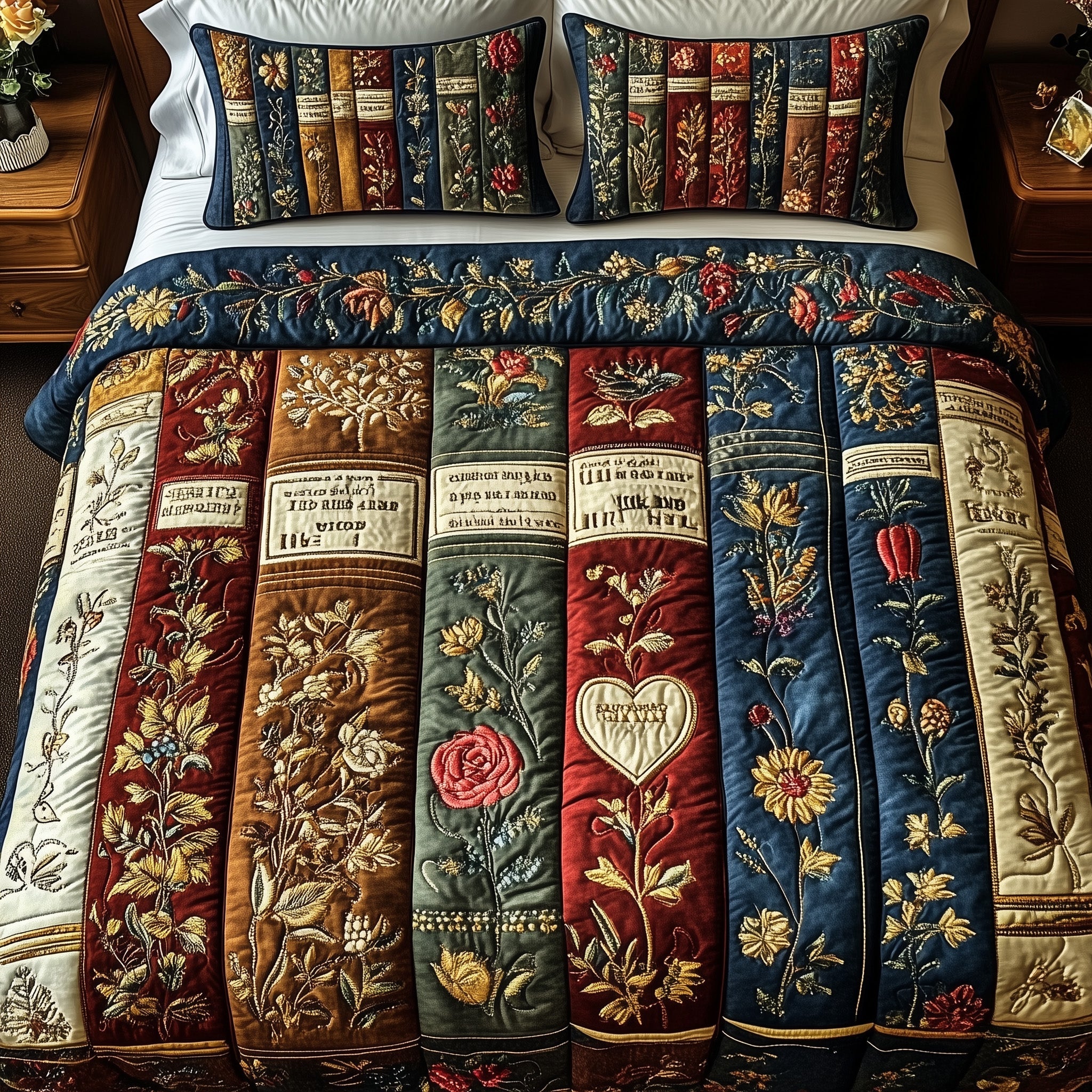 Bookish Duvet Cover Set Halloween Merch Gift