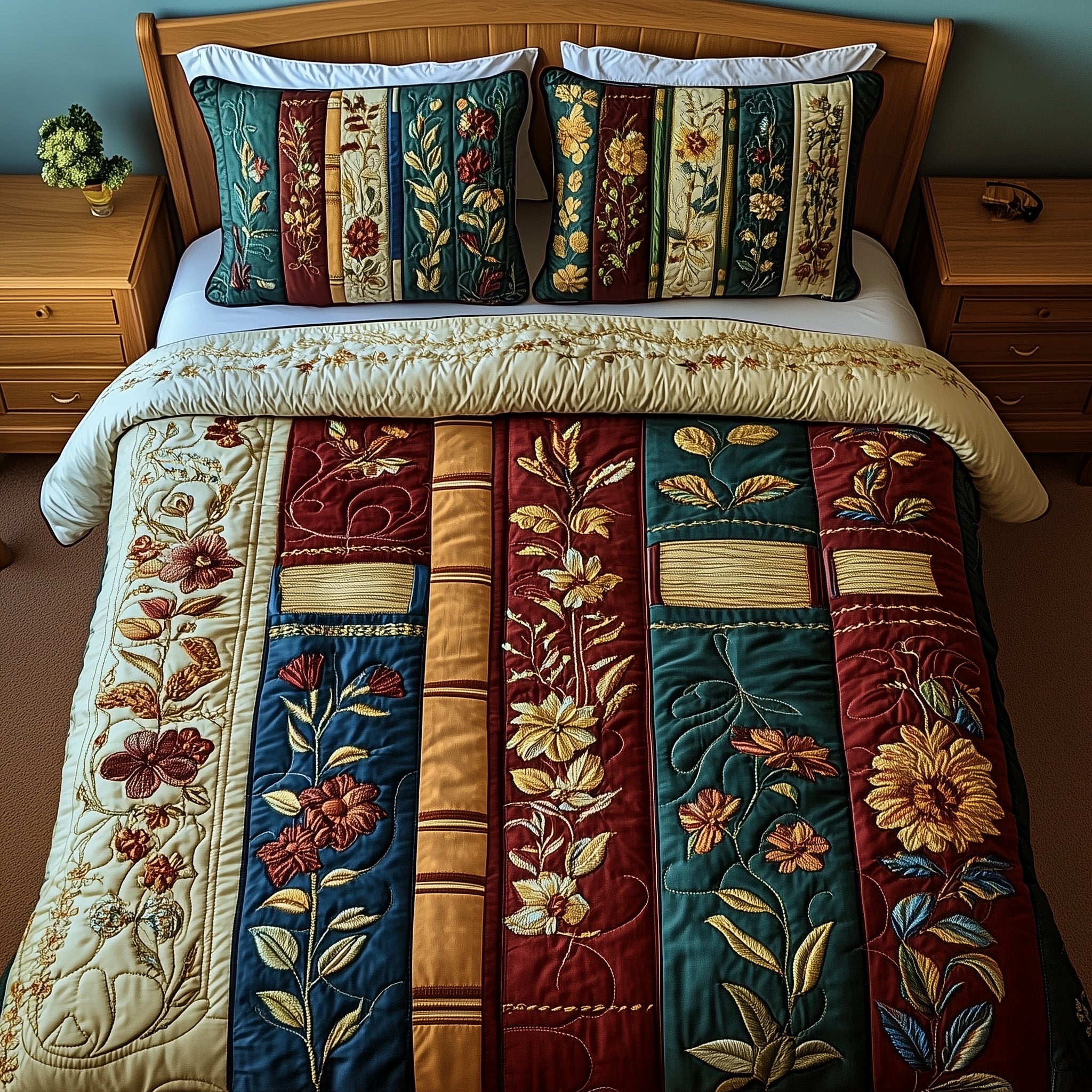 Bookish Duvet Cover Set Thanksgiving Merch Gift