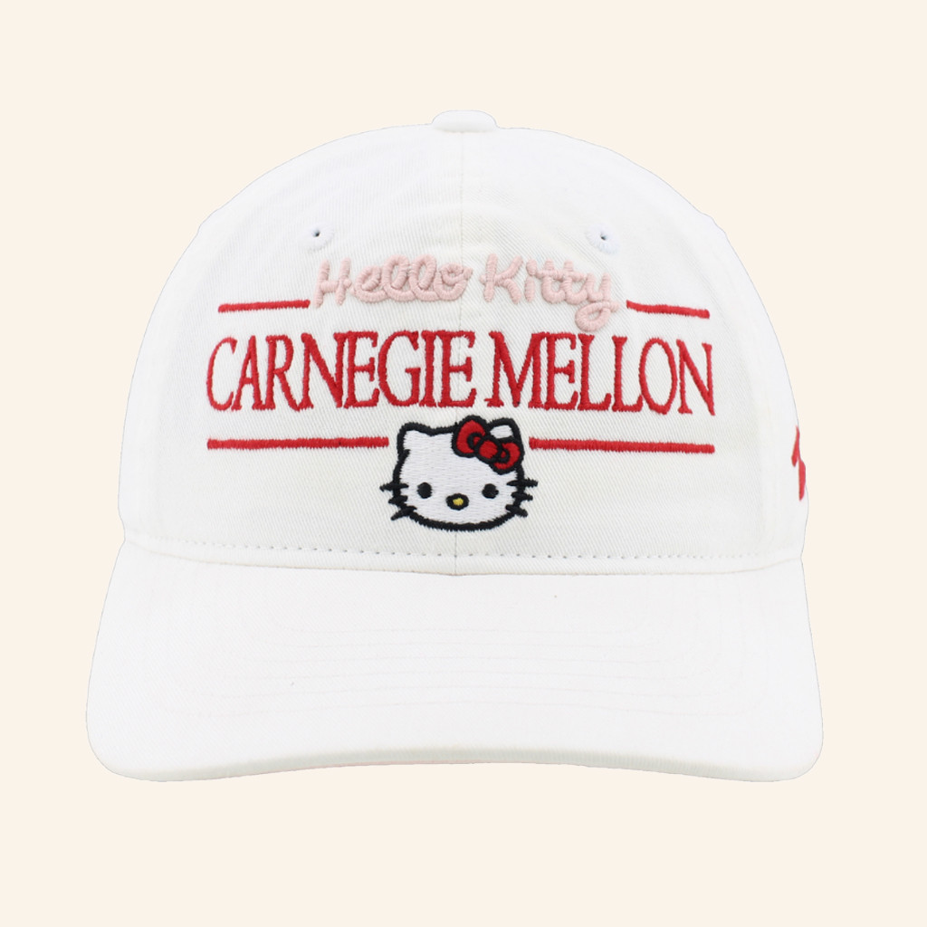 Bookstore Merch Carnegie Mellon Hello Kitty White Hat Embroidered Gifts For Girlfriend Bookstore Merch Carnegie Mellon Hello Kitty White Hat Embroidered Gifts For Girlfriend