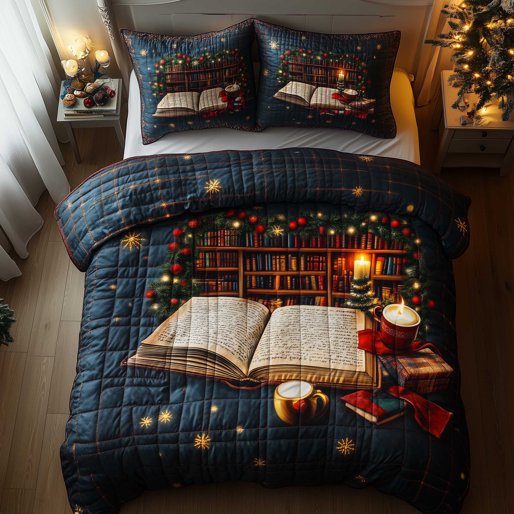 Bookworm Duvet Cover Set Gftoma6202 Thoughtful Bedroom Gift Idea for Any Occasion