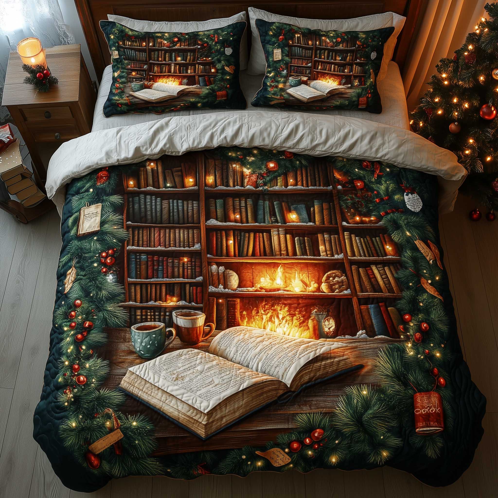 Bookworm Duvet Cover Set Gftoma6203 Premium Comforter Set for Restful Nights