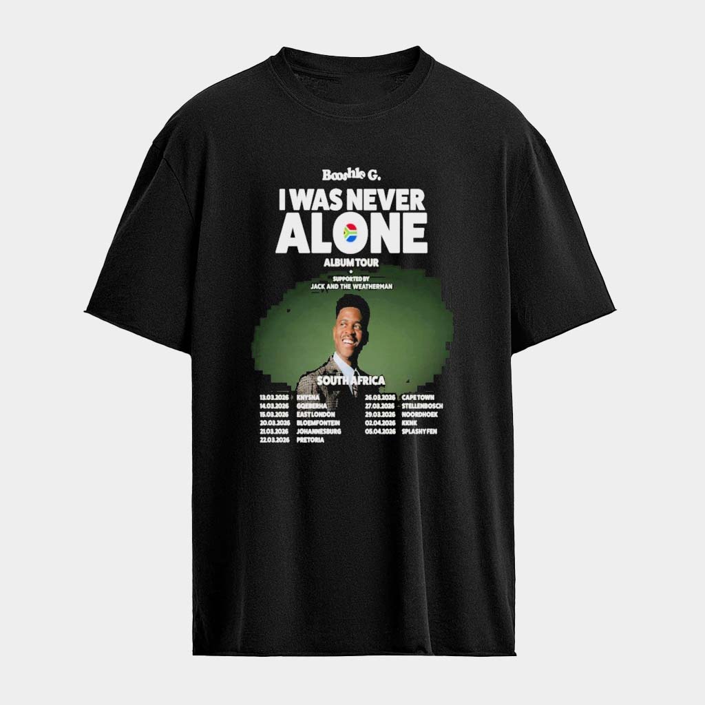 Booshle G South Africa Wake Up 2026 Tour T-Shirt Booshle G Merch Gifts For Brother