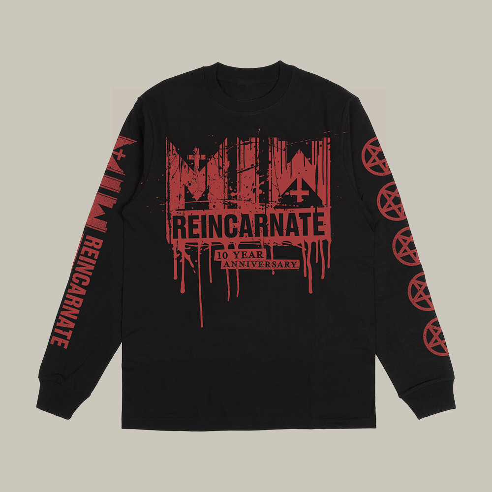 Born In Blood Motionless In White Long Sleeve Shirt Metalcore Music Apparel Fan Gifts