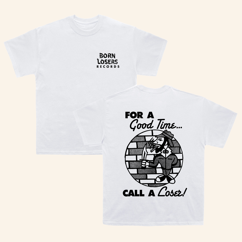 Born Losers Records Merch BLR Good Time Label T-Shirt Xmas Gifts For Him