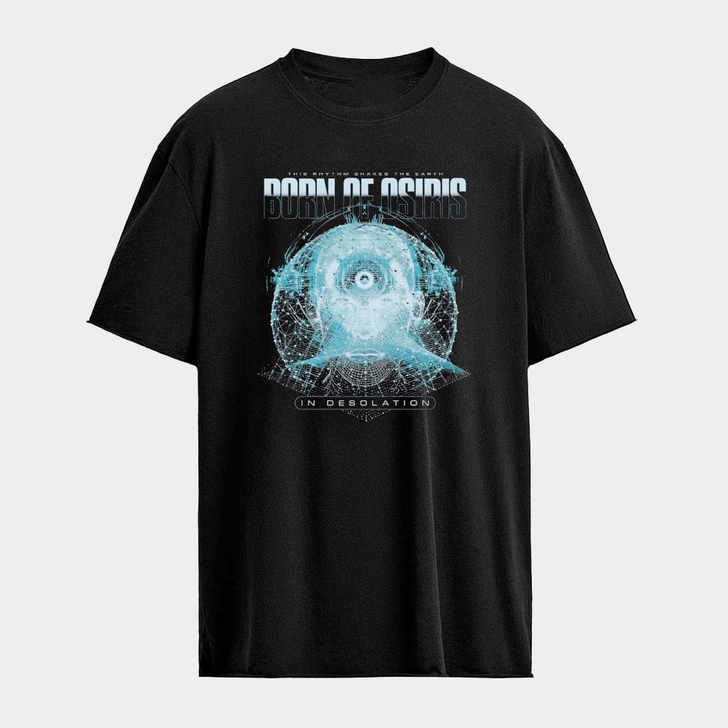Born Of Osiris In Desolation This Rhythm Shakes The Earth T-Shirt Born Of Osiris Merch For Fans