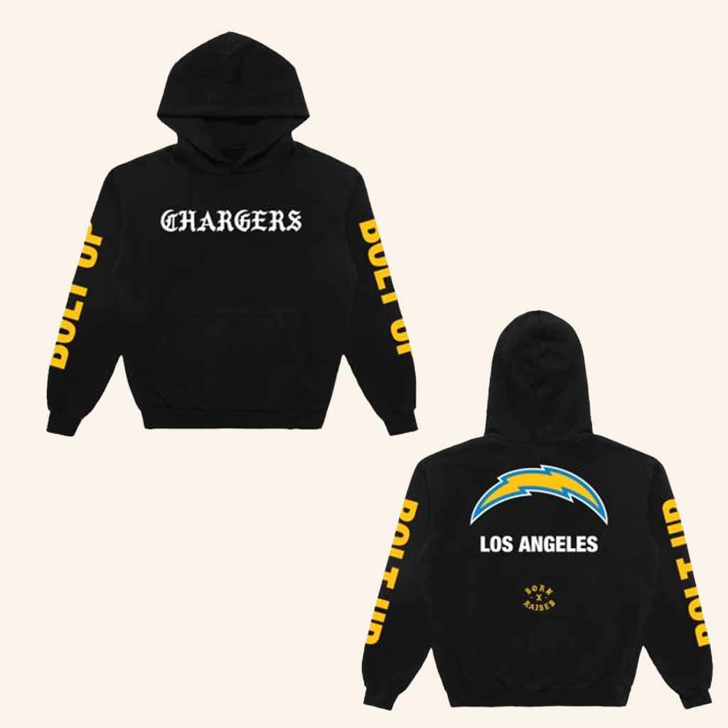 Born Raised Merch Born X Raised Chargers Hoodie Best Gifts For Husband Born Raised Merch Born X Raised Chargers Hoodie Best Gifts For Husband
