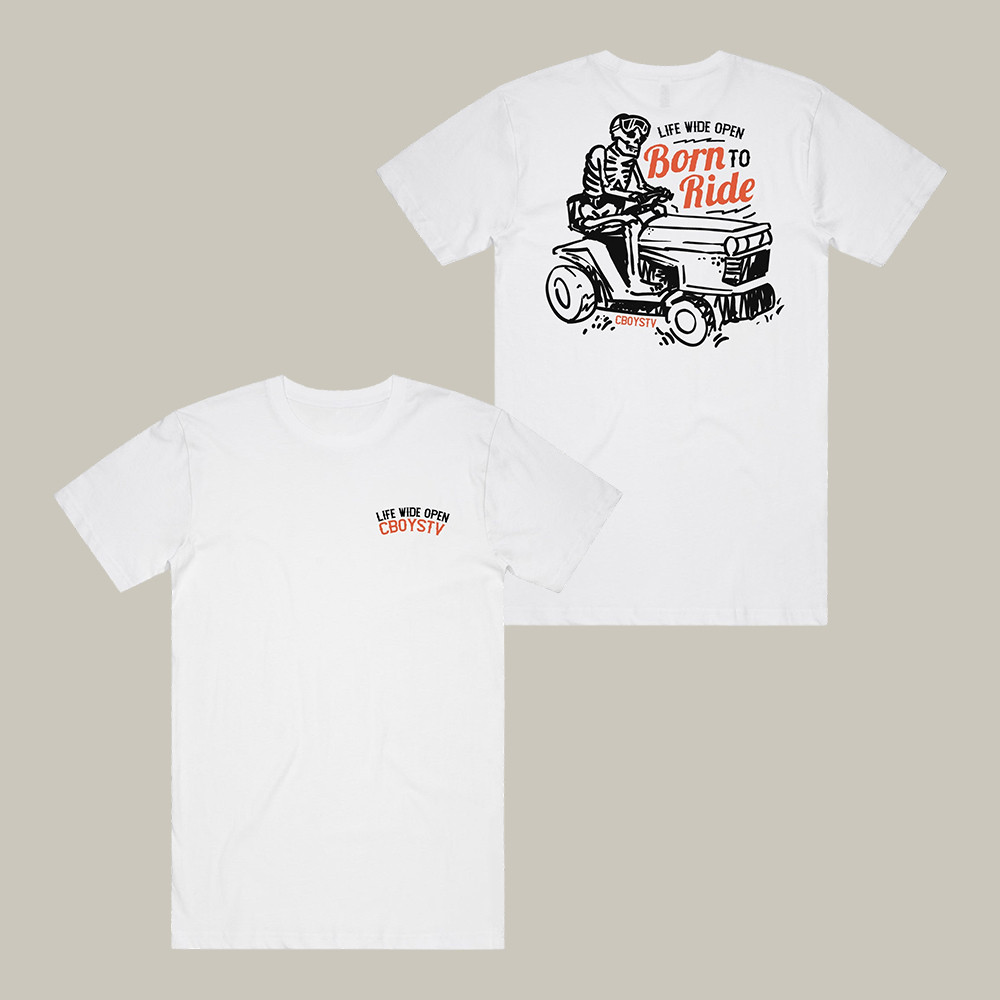 Born To Ride CboysTV T-Shirt Streetwear Apparel CboysTV Lover Gift For Huge Fans