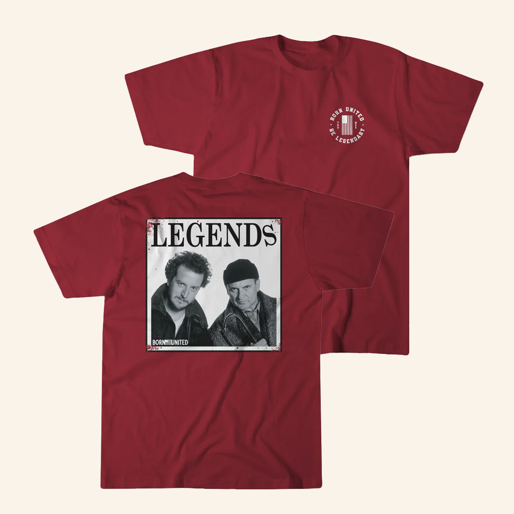 Born United Merch Legends Wet Bandits Shirt Gift Ideas For Husband