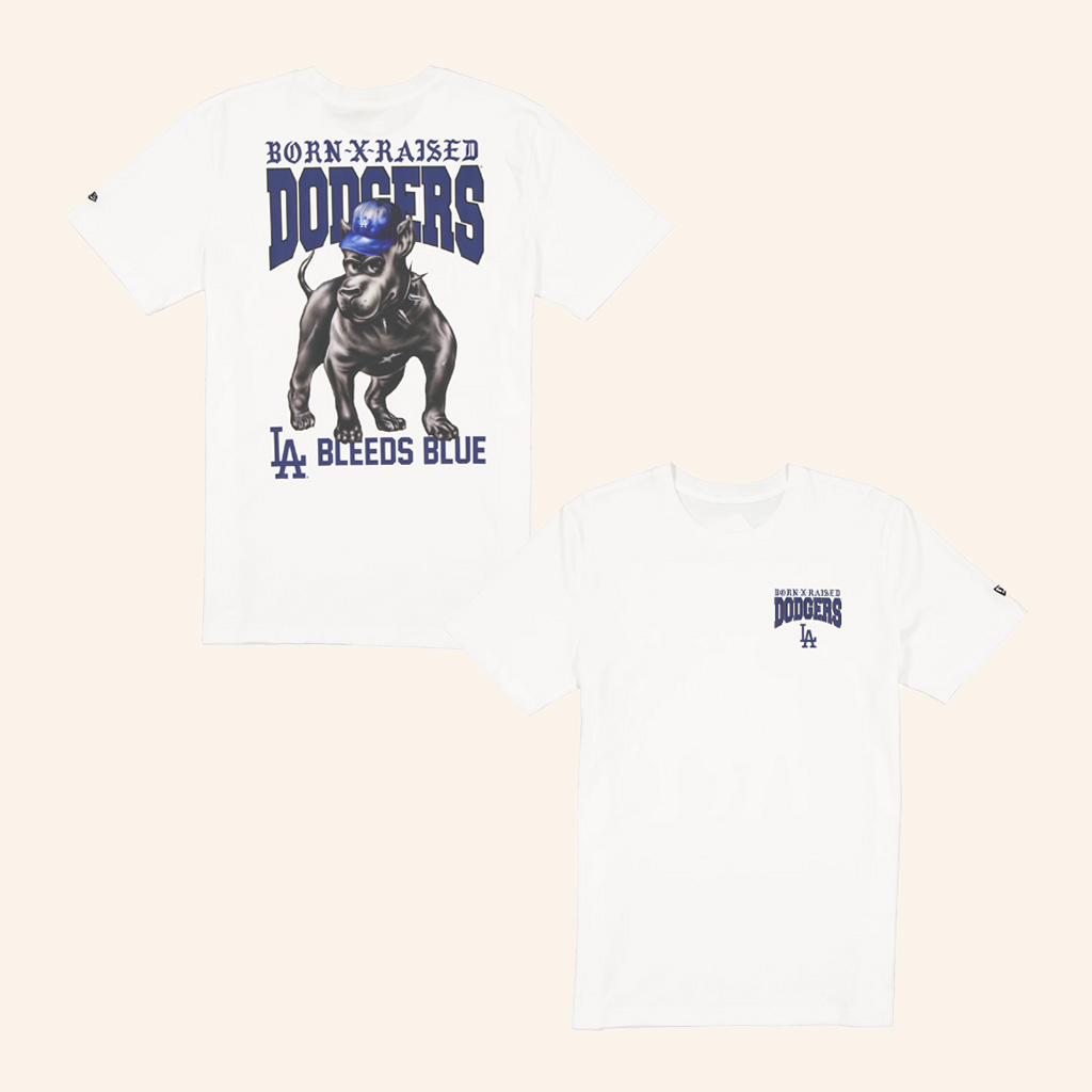 Born X Raised Merch Born X Raised Dodgers Dog T-Shirt Christmas Present Ideas For Girlfriend Born X Raised Merch Born X Raised Dodgers Dog T-Shirt Christmas Present Ideas For Girlfriend