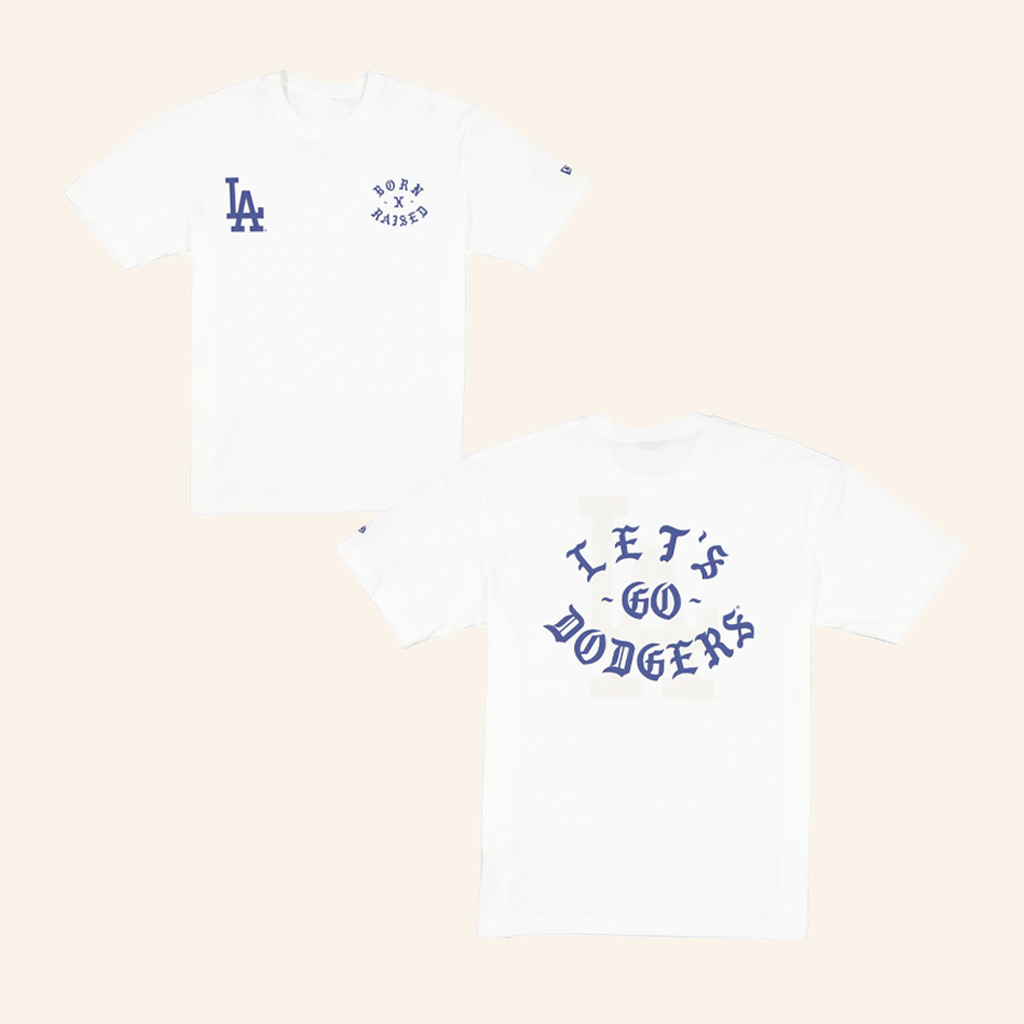 Born X Raised Merch Born X Raised Dodgers Lgd Rocker T-Shirt Best Christmas Gifts For Dad