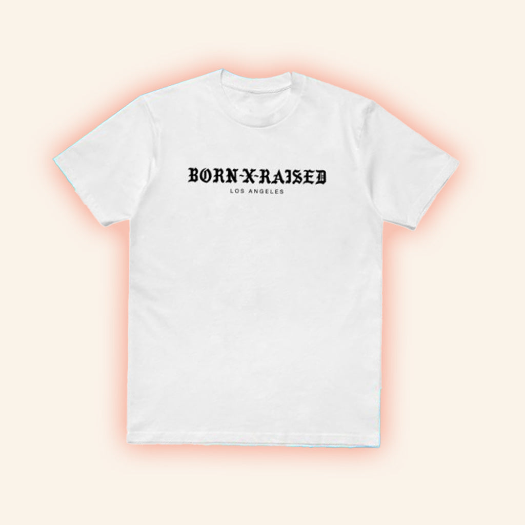 Born X Raised Merch Bxr Standard La T-Shirt White Birthday Gift For Her Born X Raised Merch Bxr Standard La T-Shirt White Birthday Gift For Her