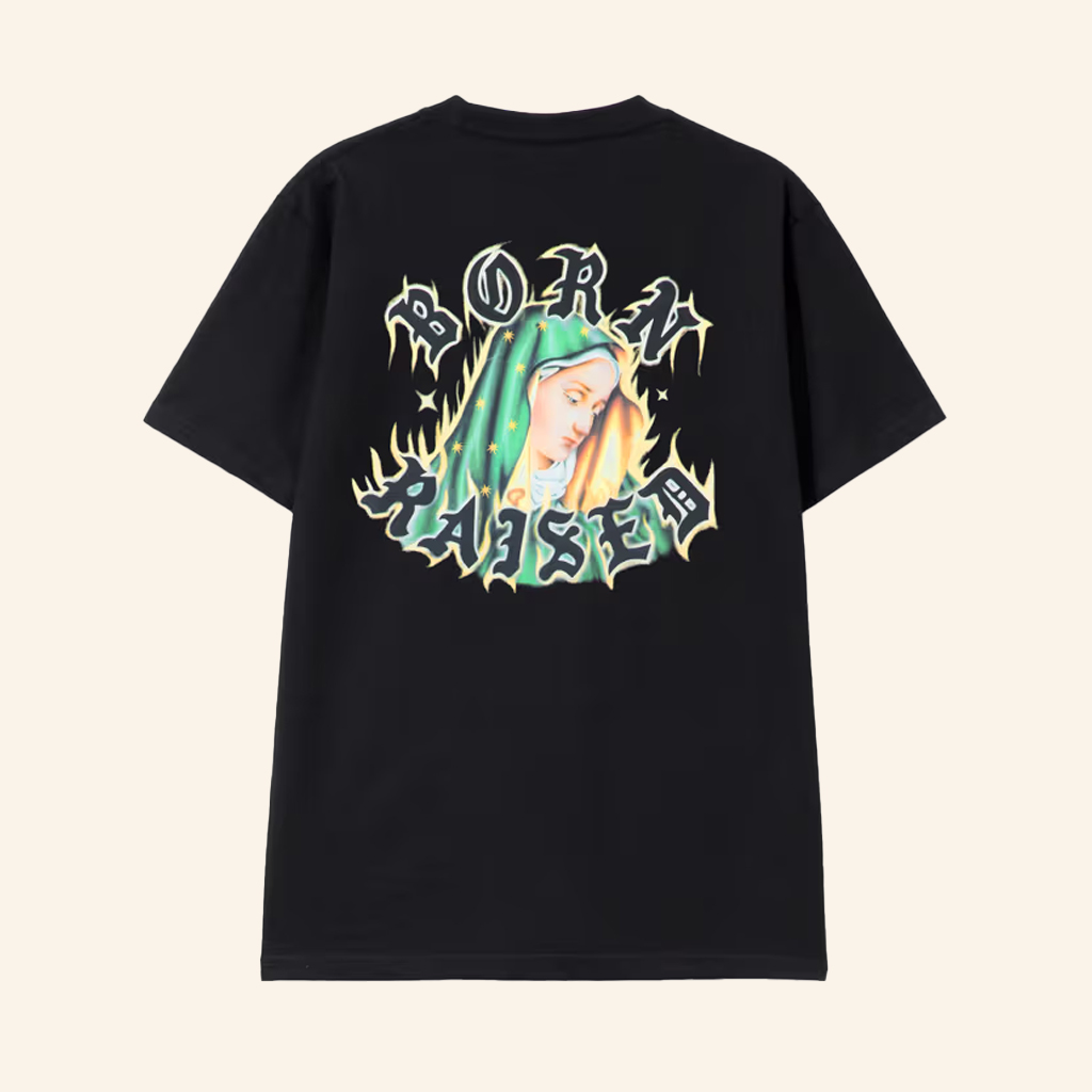 Born X Raised Merch Guadalupe T-Shirt Virgin Of Guadalupe Shirt Gifts For Christian