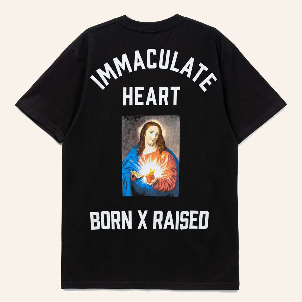 Born X Raised Merch Immaculate Heart T-Shirt Best Gifts For Christian Friends Born X Raised Merch Immaculate Heart T-Shirt Best Gifts For Christian Friends