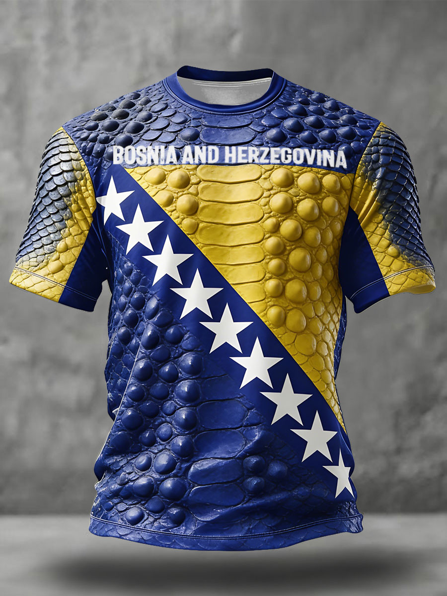 Bosnia And Herzegovina T-Shirt Welcome To Fifa World Cup 2026 Clothing Gift For Fans Men