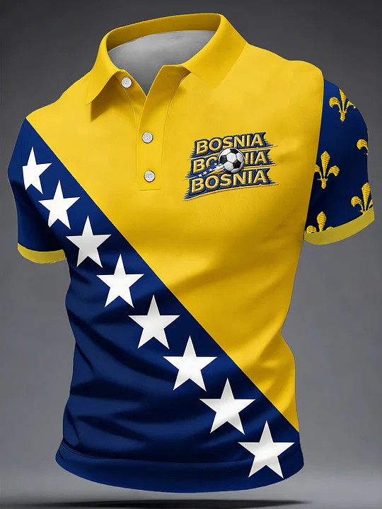 Bosnia Polo Shirt Welcome To Fifa World Cup 2026 Clothing Bosnia Fans Gifts Ideas