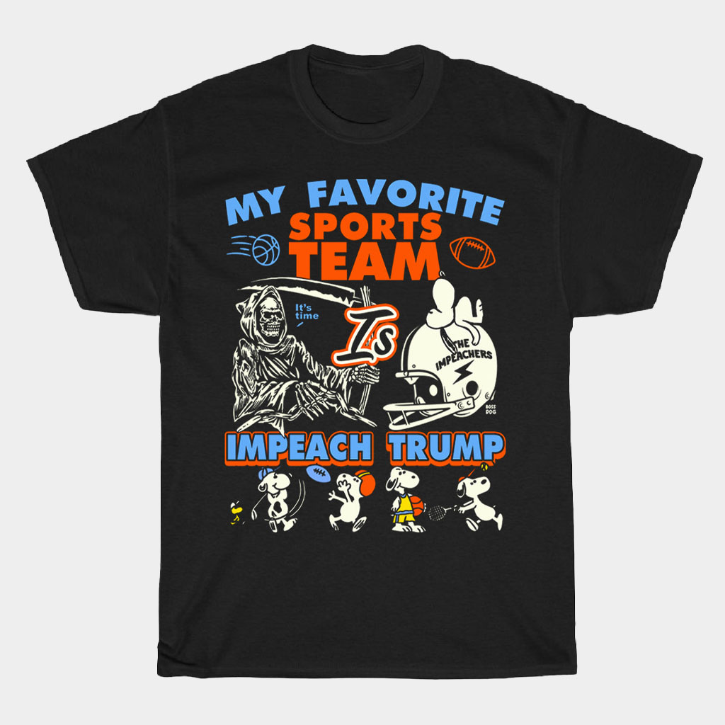 Bossdog Art Shop Merch My Favorite Sports Team T-Shirt Best Gifts For Father