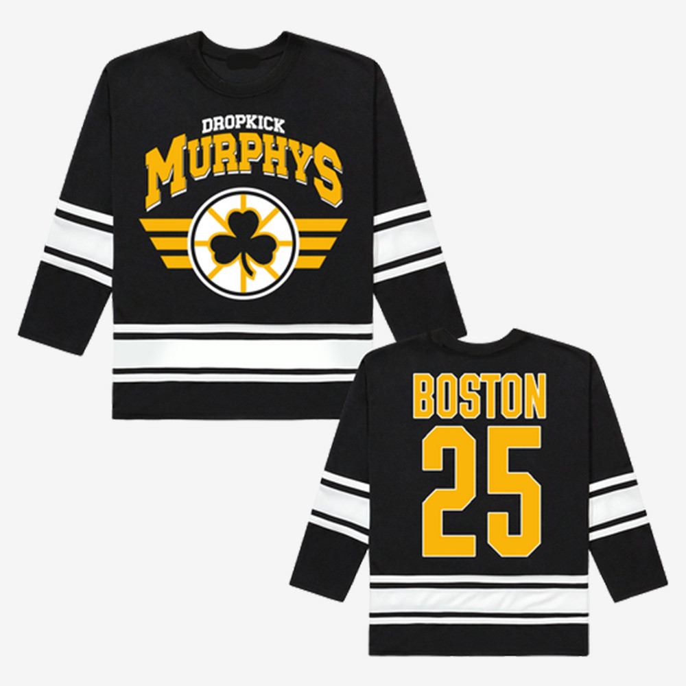Boston 25 Shamrock Dropkick Murphys Jersey Dropkick Murphys Merch Gift For Fans