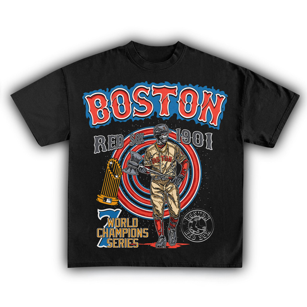 Boston Baseball World Champion Series T-Shirt Gifts For Baseball Lovers Boston Baseball World Champion Series T-Shirt Gifts For Baseball Lovers