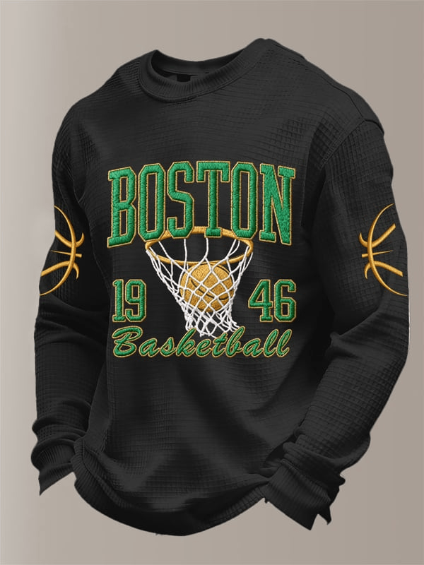 Boston Basketball Game Day Long Sleeve Shirt Celtics Super Bowl Merch Gifts For Basketball Fan