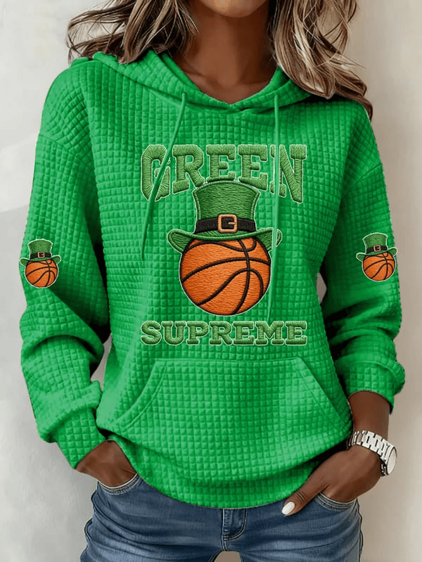 Boston Basketball Green Supreme Hoodie Celtics Super Bowl Merch Boston Pride Game Day Gifts