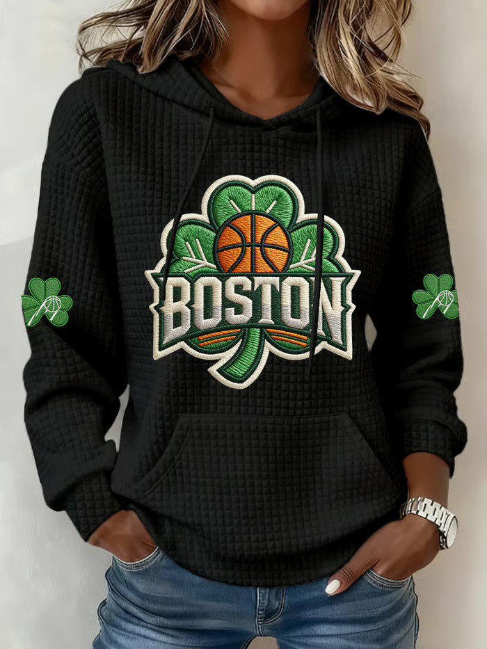 Boston Basketball Hoodie Game Day Merch Best Gifts For Basketball Lovers
