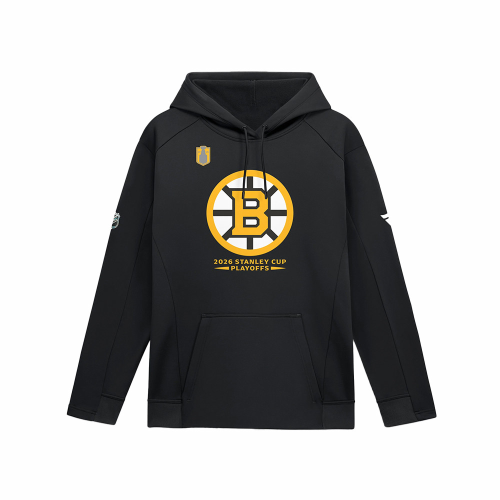 Boston Bruins 2026 Stanley Cup Playoffs Hoodie Stanley Cup Playoffs Bracket Challenge Apparel
