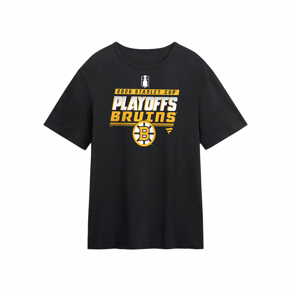 Boston Bruins NHL Playoff Participant T-Shirt Stanley Cup Playoff Bracket 2026 Clothes Fans Gear