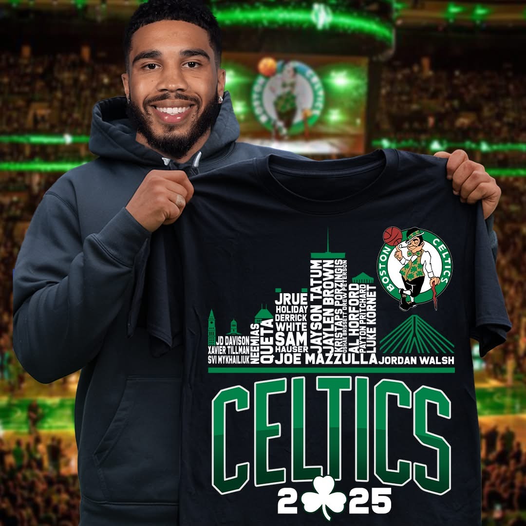 Boston Celtics 2025 T-Shirt One Team One Dream T-Shirt Gift For Basketball Lover