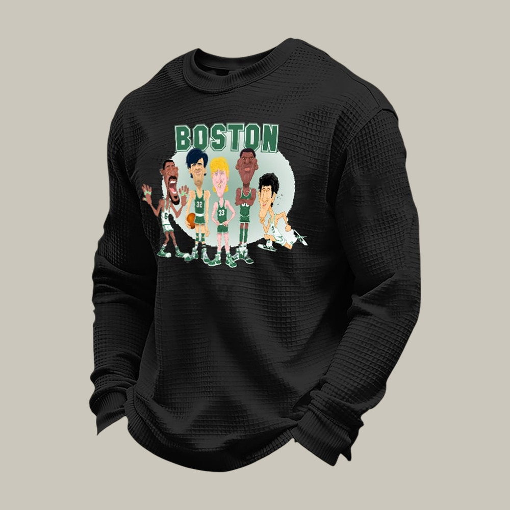Boston Celtics Basketball Long Sleeve Shirt Basketball Apparel Game Day Gear