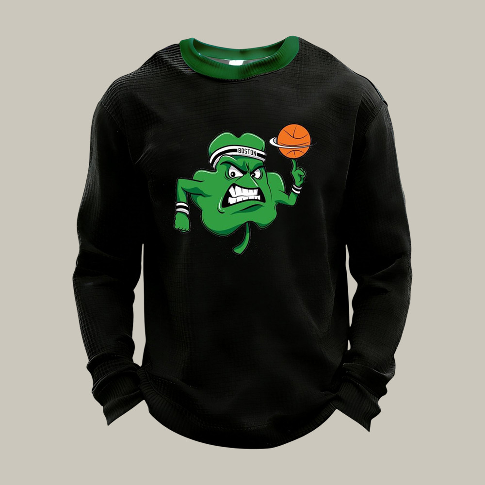 Boston Celtics Basketball Long Sleeve Shirt Game Day Clothing Basketball Lover Present