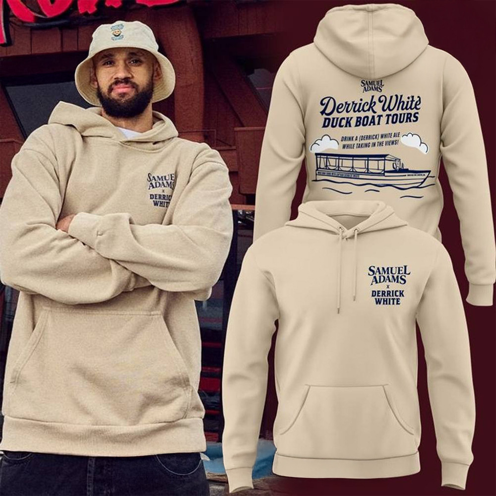 Boston Celtics Samuel Adams x Derrick White Boat Tour Special Hoodie Gifts For Fans