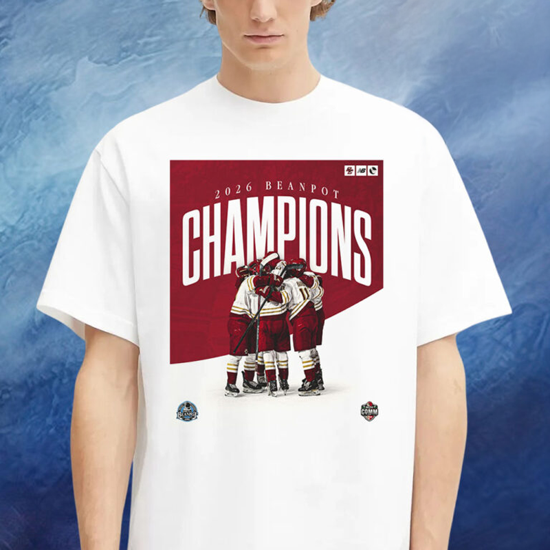 Boston College Eagles Men�s Ice Hockey Are 2026 Beanpot Champions T-Shirt Gifts For Son Boston College Eagles Men�s Ice Hockey Are 2026 Beanpot Champions T-Shirt Gifts For Son