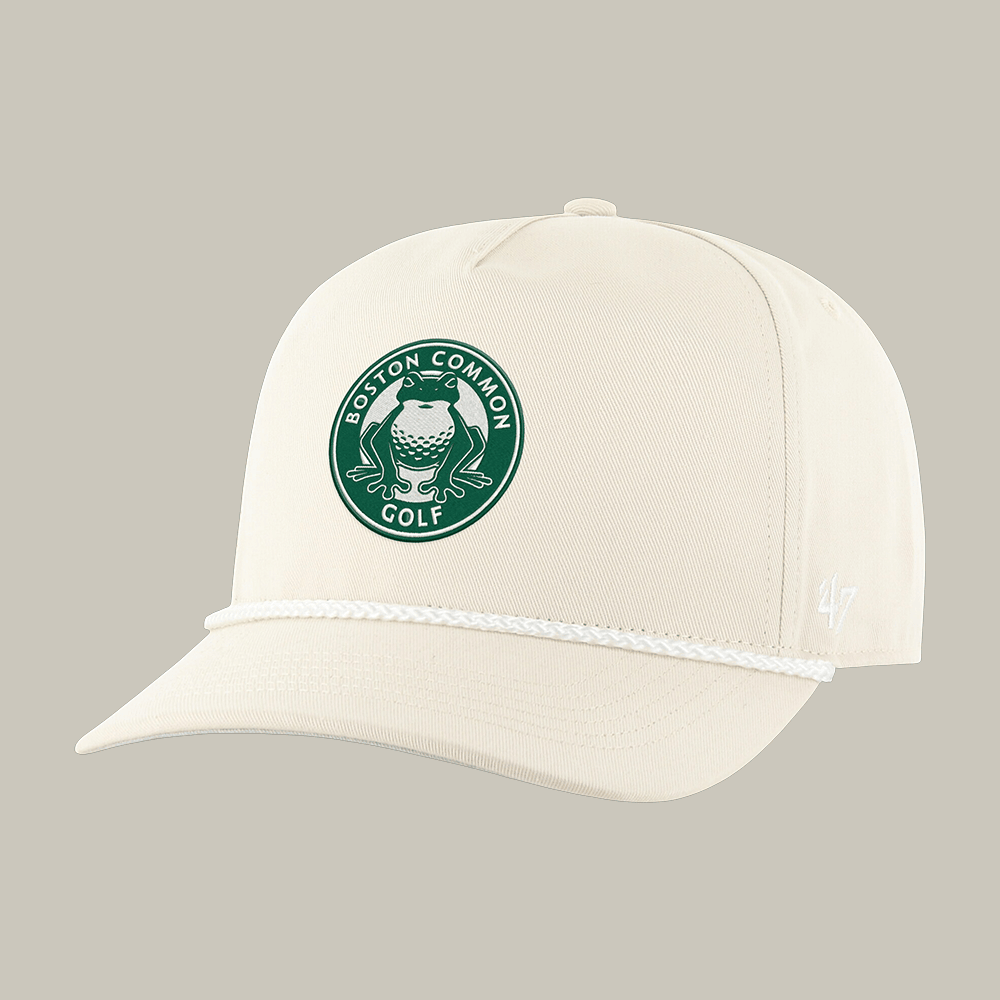 Boston Common Golf Rope Hat Boston Common Golf Club Baseball Cap Fan Gift For Him