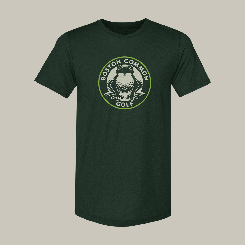 Boston Common Golf Roundel T-Shirt TGL Golf Attire Boston Common Fan Gift