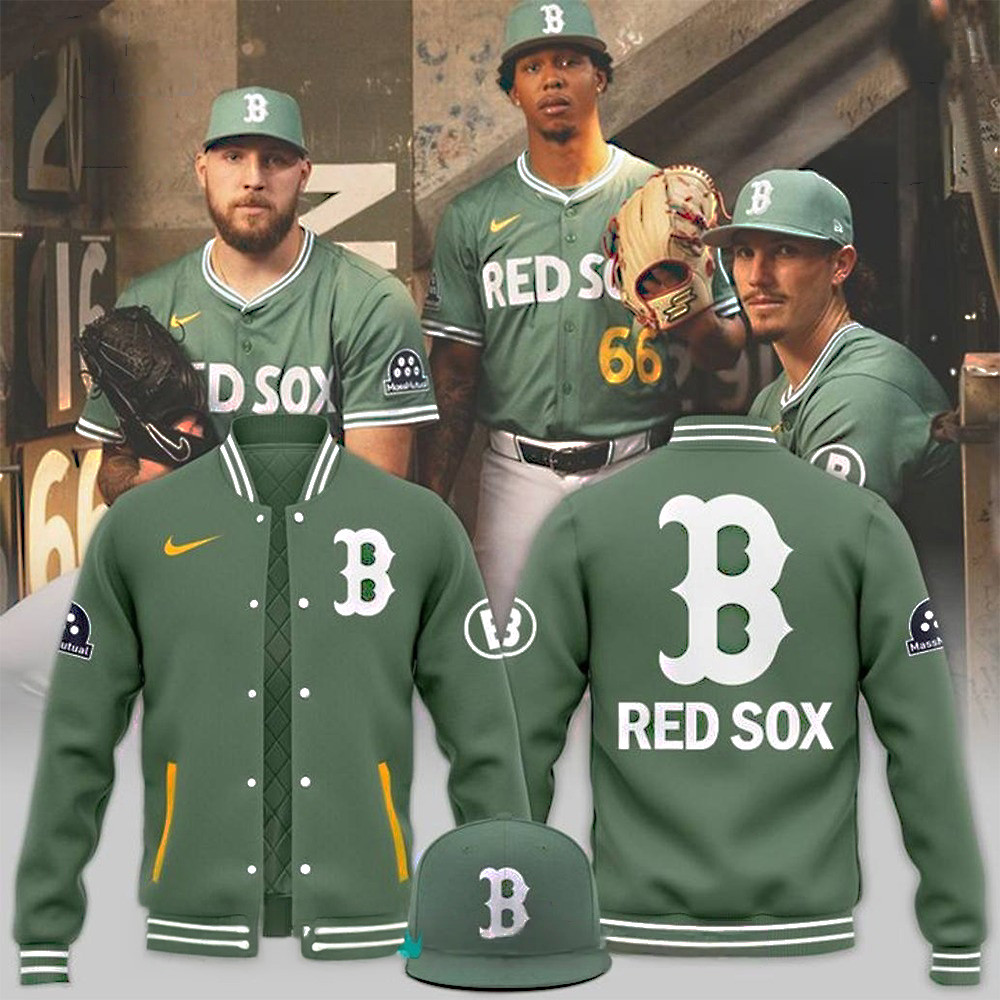 Boston Red Sox 2025 City Connect Special New Baseball Jacket Unique Sport Merch For Fans