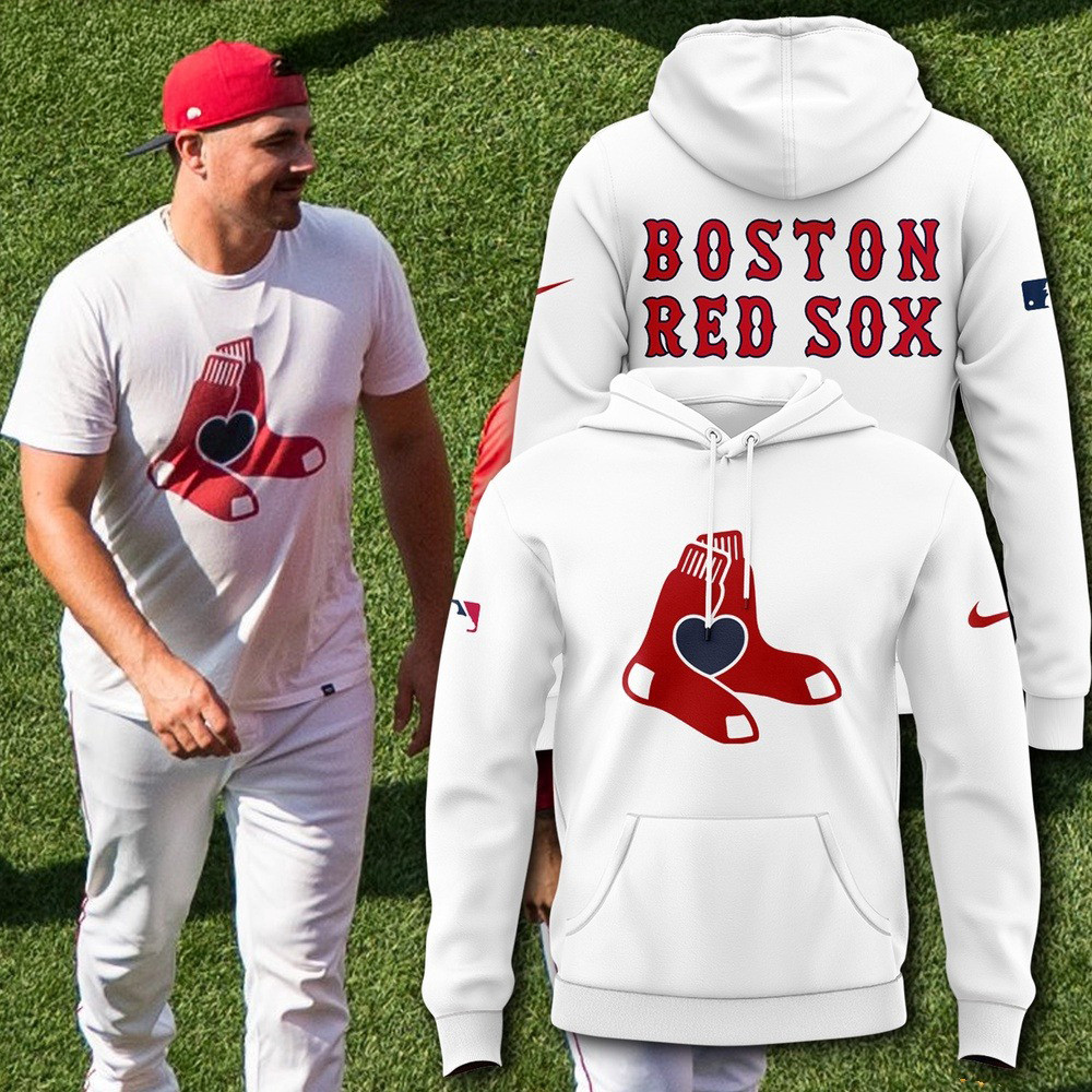 Boston Red Sox Baseball Hoodie Best Gifts For Basketball Fans