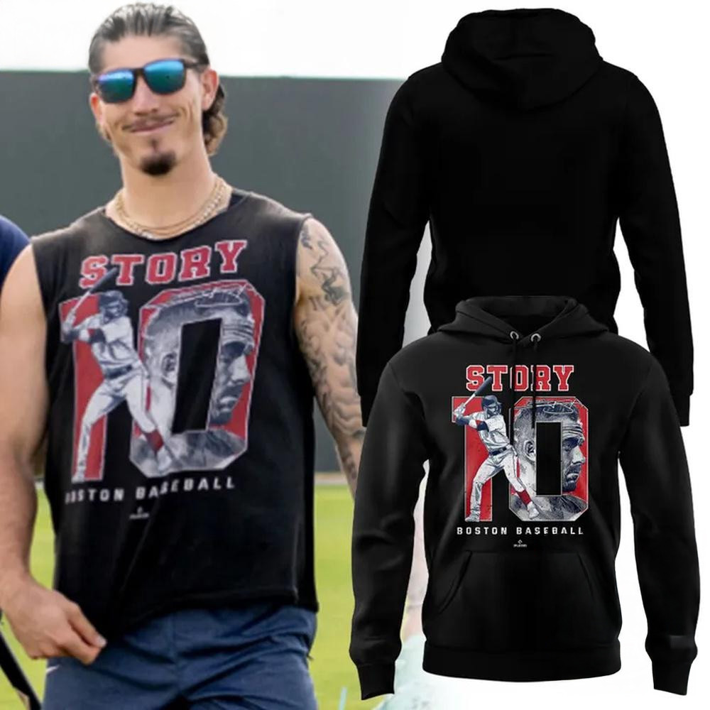 Boston Red Sox Baseball Story #10 Special Edition Hoodie Gifts For Basketball Fan