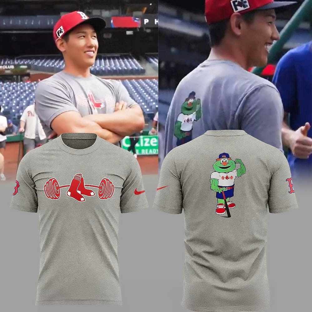 Boston Red Sox Gym Mascot T Shirt Best Gift For Baseball Fans