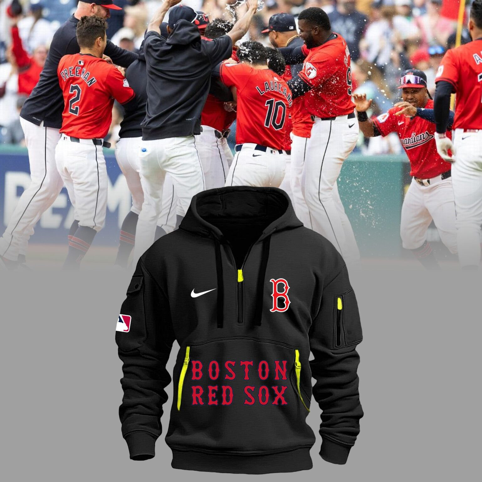 Boston Red Sox New Limited Heavy Zip Hoodie Baseball Team Gift Ideas