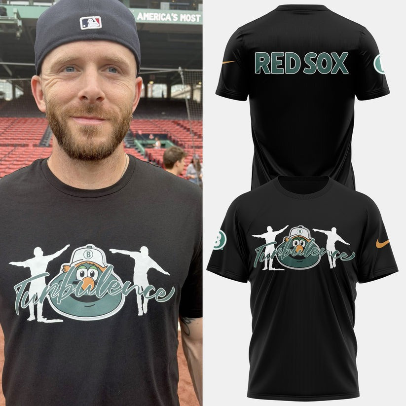 Boston Red Sox x Turbulence 2025 T-Shirt Unique Gift For Movie Fan Lovers