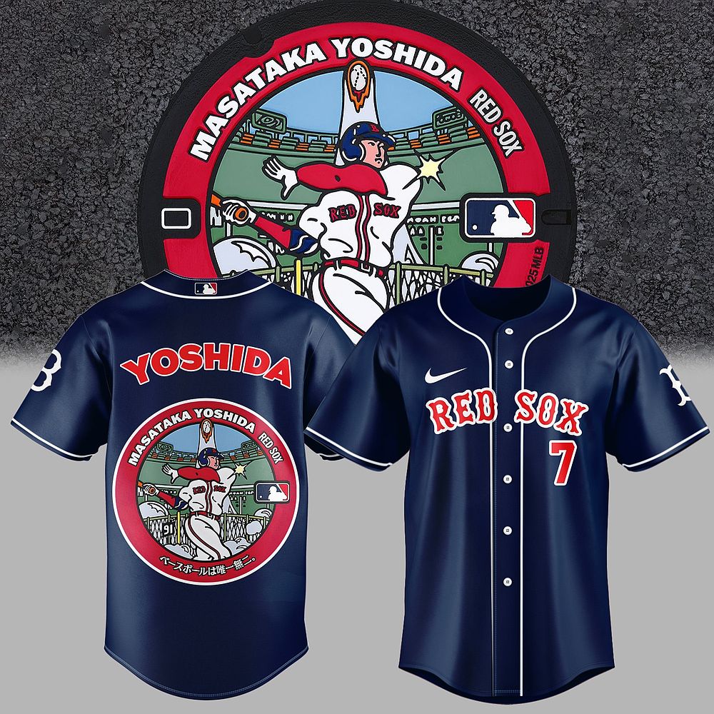 Boston Red Sox Yoshida 2025 MLB Japan Rising Stars Jersey Best Gift For Baseball Fans
