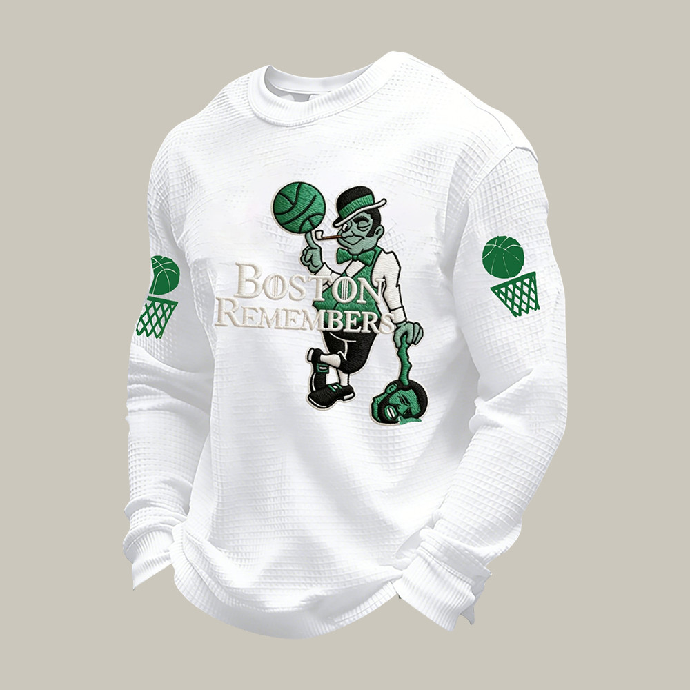 Boston Remembers Basketball Long Sleeve Shirt Basketball Apparel Fan Gear
